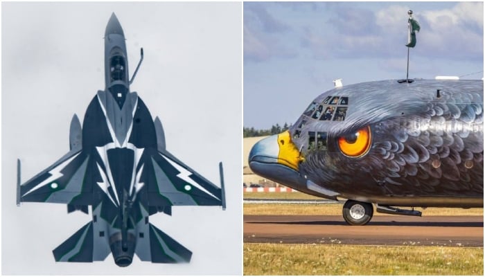 PAFs C-130 Hercules and JF-17C Block III win global awards at Royal International Air Tattoo 2025, United Kingdom. — state media