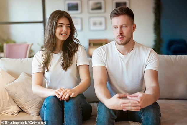 If you want a happy relationship, experts say there are two phrases you should steer clear of (stock image)