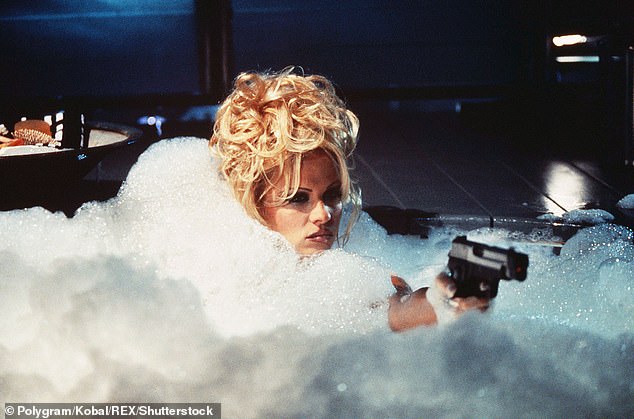 Being called 'baby' or 'babe' early on in a relationship can feel comforting, but that sense of warmth can be misleading. Pictured: The moment Pamela Anderson's character says 'Don't call me babe!' in the 1996 film Barb Wire