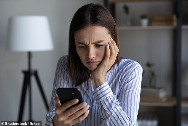 If you want to boost relationship satisfaction it could be worth including a few emojis in your text messages, the study reveals (stock image)