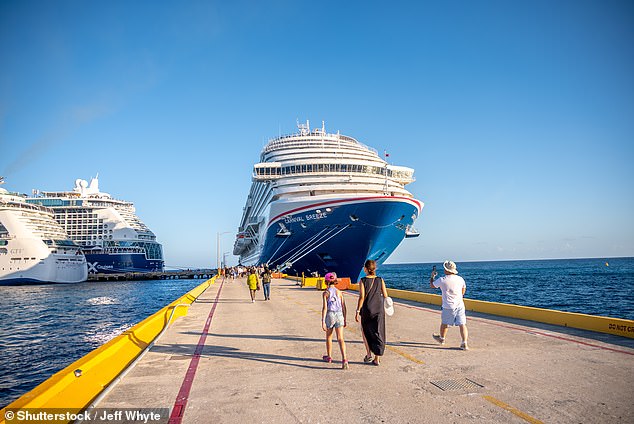 According to Cruise Passenger, ships may use certain techniques such as sailing away from the epicentre (stock)
