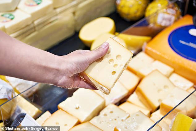 Scientists have issued an urgent warning over eating cheese as they find that this pantry staple contains thousands of microplastic fragments (stock image)