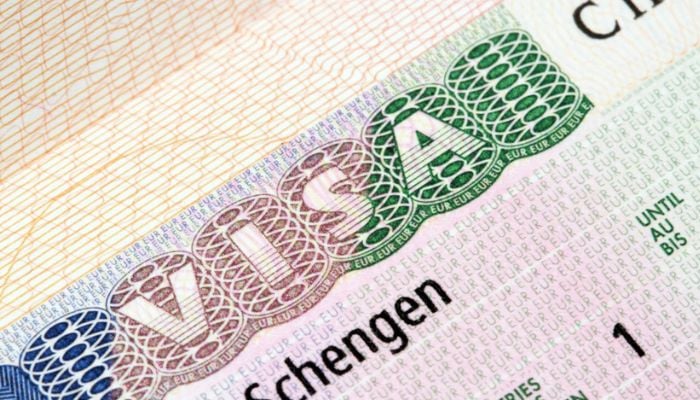 A representational image of Schengen visa. — Hotelier Middle East/File