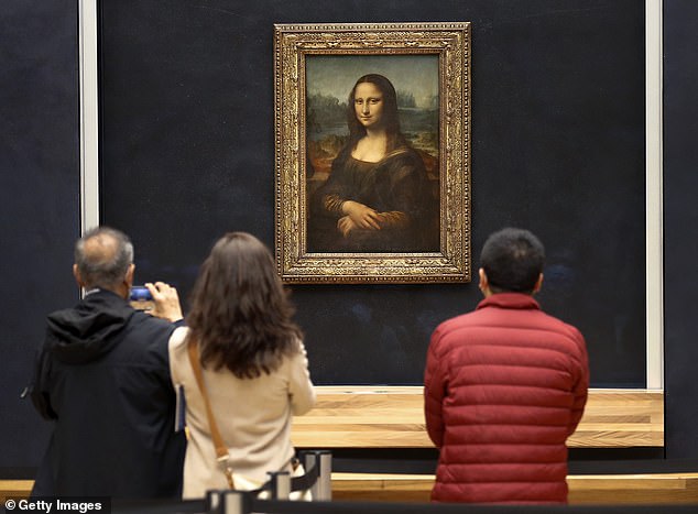 Leonardo da Vinci is also known for his magnificent artworks such as the Mona Lisa, which hangs at the Louvre Museum in Paris (pictured)