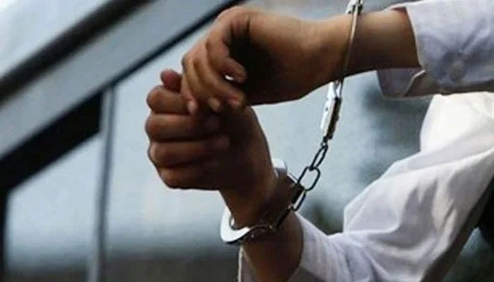 Representational image of an arrested woman. — APP/Flie