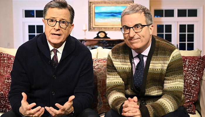 John Oliver reacts to ‘The Late Show With Stephen Colbert’ cancellation