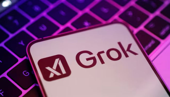 xAI and Grok logos are seen in this illustration taken, February 16, 2025. — Reuters