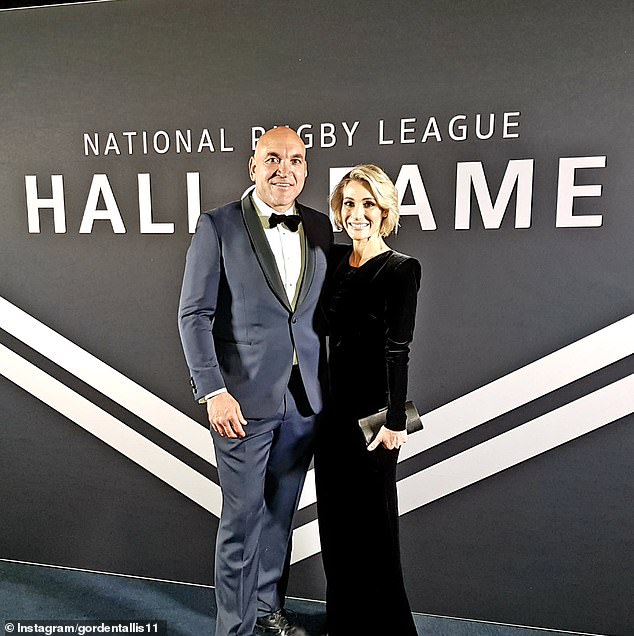 Tallis (left), meanwhile hit back at Woods, telling the former Tigers prop that he needed to stop focusing on criticising him, and instead work out how he can boost his ratings for his radio show