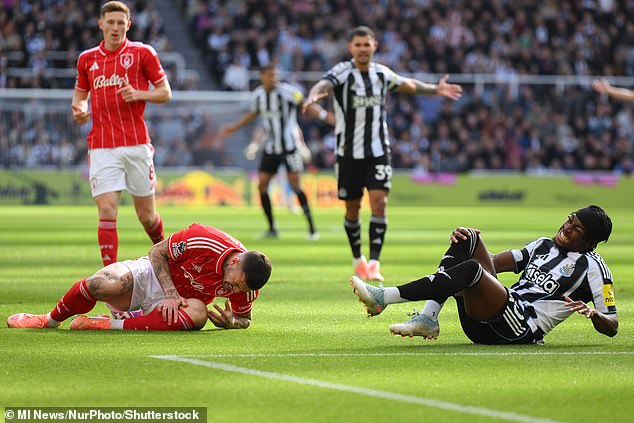 There was a feeling during Newcastle’s last home match that Elanga would have fared better had he been playing for Nottingham Forest