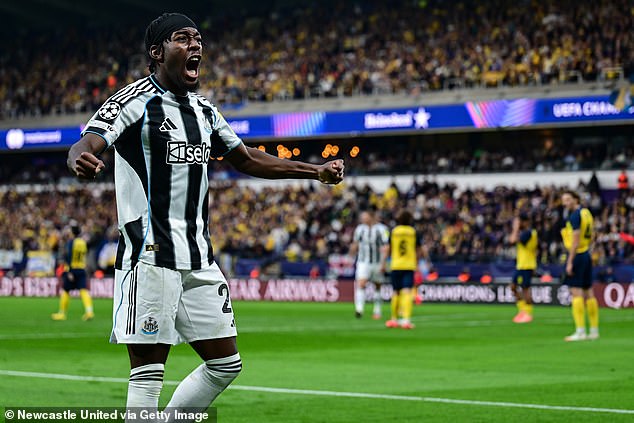 The frustration for Newcastle is that, save for a couple of decent periods in the Champions League, he has come in cold