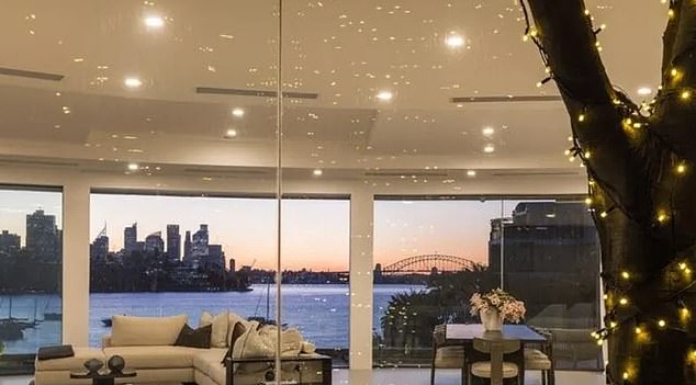 There's also a spa, steam room, wet bar and wine cellar