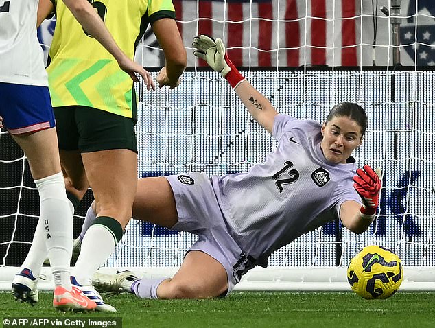 Teagan Micah aims to be the Matildas' first-choice goalkeeper - she also recently moved from Liverpool to French powerhouse OL Lyonnes