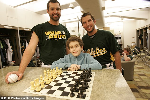 His success at a young age brought opportunities such as meeting MLB players Andrew Brown and Huston Street of the Oakland Athletics in the clubhouse before agame against the at the Coliseum in Oakland in 2008