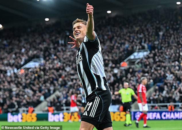 Barnes duly celebrated with a bow-and-arrow gesture in tribute to his goalkeeper's bullseye