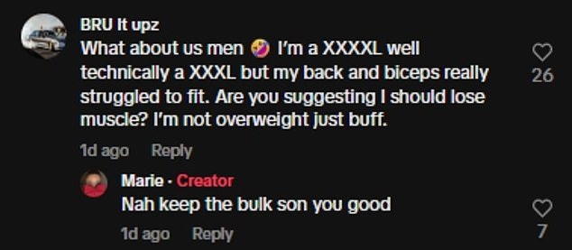 Predictably, viewers were outraged by her TikTok video and flocked to the comments to slam Marie for not being 'inclusive'