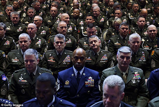 Divisions in the War Department flared in September when Hegseth unprecedentedly summoned 800 senior military leaders worldwide for a lecture on stricter fitness rules, grooming standards and his campaign against 'wokeness'