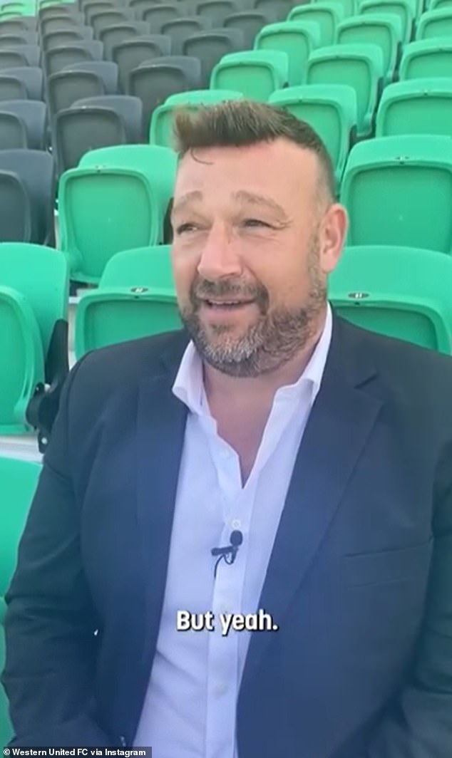 Sourasis (pictured) is the majority owner of Western United FC and had been working as Pendlebury's financial adviser since 2013. The pair are also understood to be good friends. Earlier this week, Pendlebury issued a claim against Sourasis, alleging that he had misappropriated funds from the footballer, without Pendlebury's knowledge