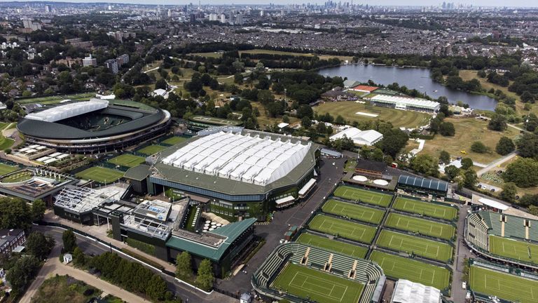 Trips to Wimbledon could also make up part of the child's education, according to the job advert. Pic: PA