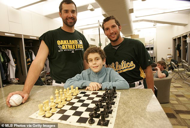 Naroditsky's success at a young age brought opportunities such as meeting MLB players Andrew Brown and Huston Street of the Oakland Athletics in the clubhouse before a game