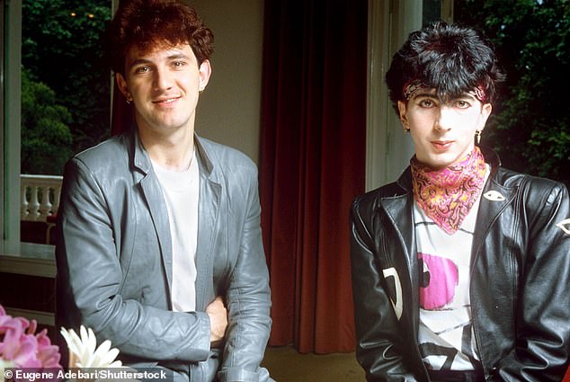 Ball was part of Soft Cell's story for almost 50 years, forming the band with Almond in 1978 (Ball and Almond pictured in 1978)