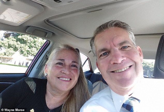 Maria Morse, pictured with her husband, Wayne, was the last of the three victims to be killed