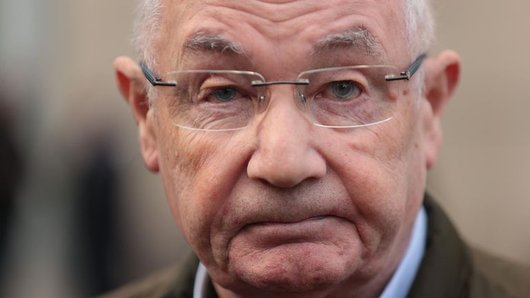 Mickey McKinney, a brother of Bloody Sunday victim William McKinney.
Pic: PA