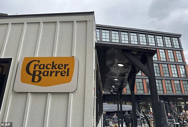 The company plotted $700million to modernize its brand, including a simpler logo that used a solid background and nixed the iconic old man - the CEO said the rebrand was supposed to make the restaurant easier to see from the highway
