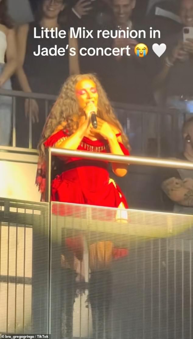 Since the hiatus, Leigh-Anne, Perrie and Jade (Pictured) have all embarked on their own solo careers