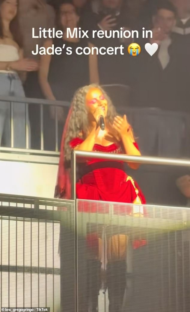 Jade, whose stage name is simply JADE, took to the stage at The Roundhouse in Camden, London