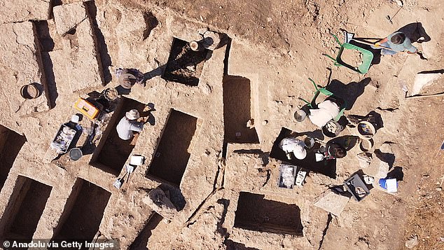 The tombs were filled with artifacts, highlighting rich spiritual and religious traditions long before St Paul wrote his letter