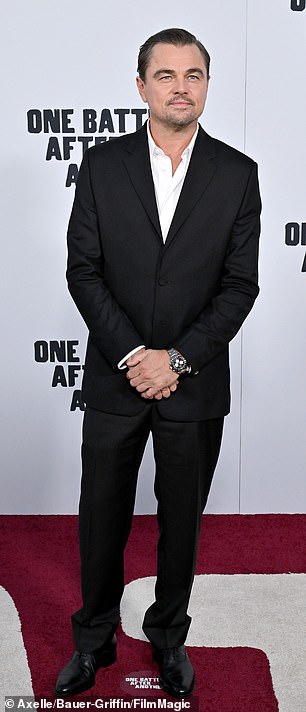 Leonardo DiCaprio pictured September 8