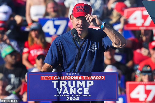 Quaid, 71, endorsed Trump during the 2024 election. He called the conservative the best president since Ronald Reagan