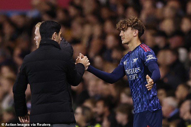 Mikel Arteta has been full of praise for Dowman, who has trained with the first team since he was 14