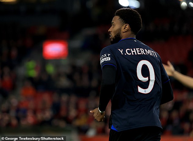Summer signing Youssef Chermiti once again struggled to have any impact in the final third