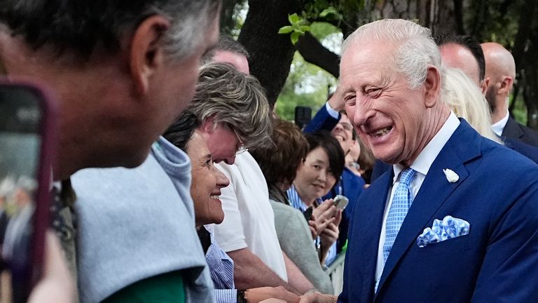 King Charles's visit brings into focus the soft power of the royals. Pic PA