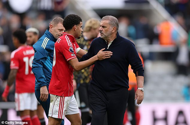 The player has already featured under three managers this season following the shock exit of new head coach Ange Postecoglou
