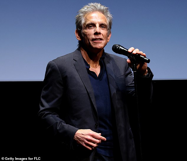 In the Apple TV+ documentary, Stiller claimed that he 'f***ed up' as a father when it came to raising his two children; seen earlier this month in NYC