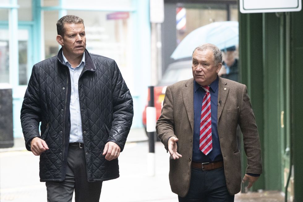 \u200bPlaid Cymru leader Rhun ap Iorwerth with Plaid Cymru candidate Lindsay Whittle