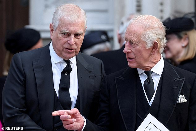 The King has desperately tried to persuade his problematic younger brother to downsize and move out of the Grade II-listed mansion in recent years