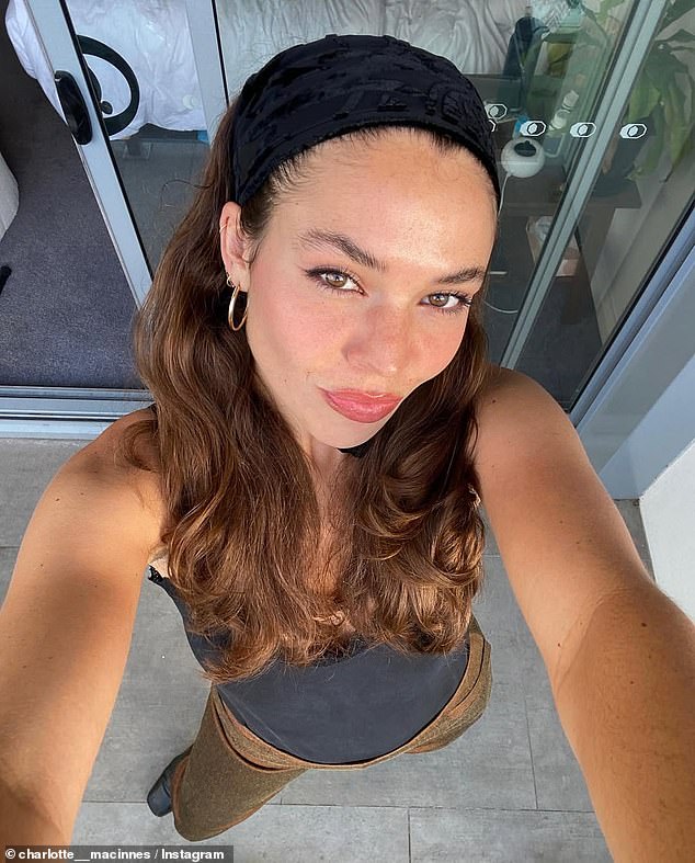 Emerging actor Charlotte MacInnes (pictured) is suing her far more famous counterpart for defamation over comments made on social media in July 2024