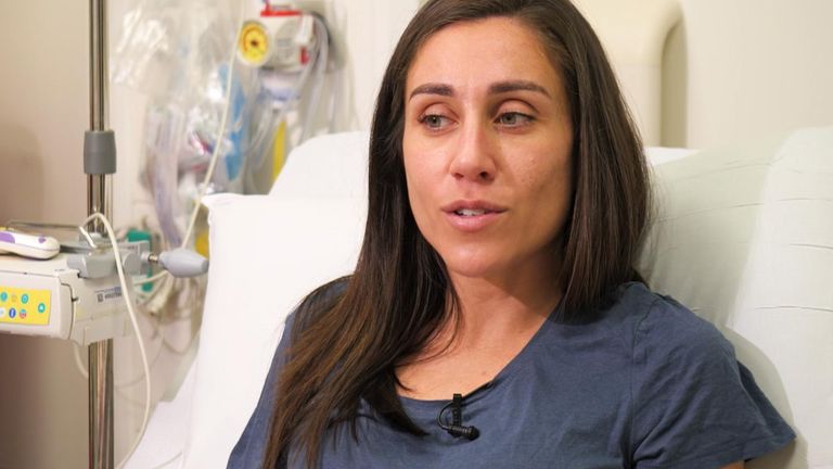 The 37-year-old teacher says she wants to 'stop it [MS] before it has a chance to stop me'
