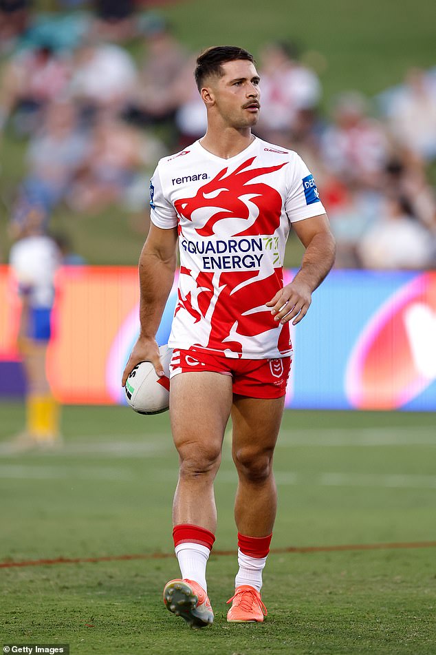 It comes as Illias prepares to make a move from the Dragons and make a fresh start at the Gold Coast Titans