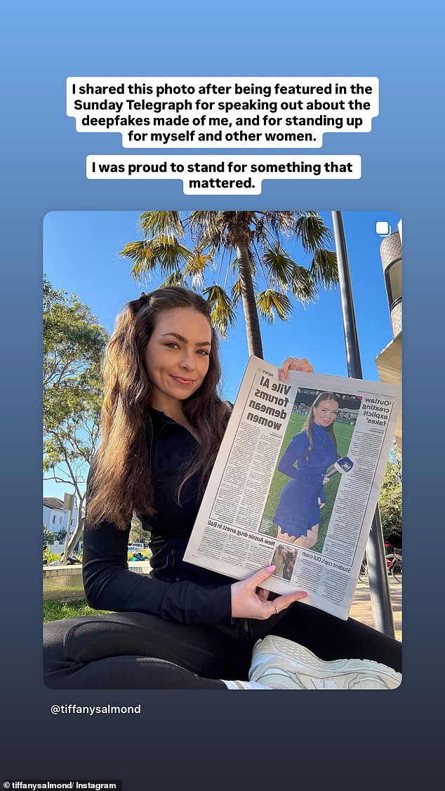 Salmond also shared the image that was used by media outlets when she first spoke out in May