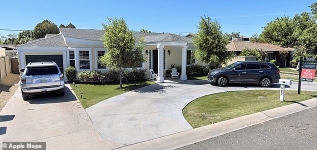 Another view of the new family home. Christopher Scholtes will spend at least 20 years in prison with no option for parole from November, meaning he'll be well into middle-age by the time he returns home