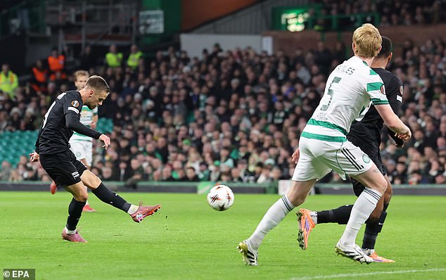 Tomi Horvat fires home a stunning long-range opener to give the visitors the lead