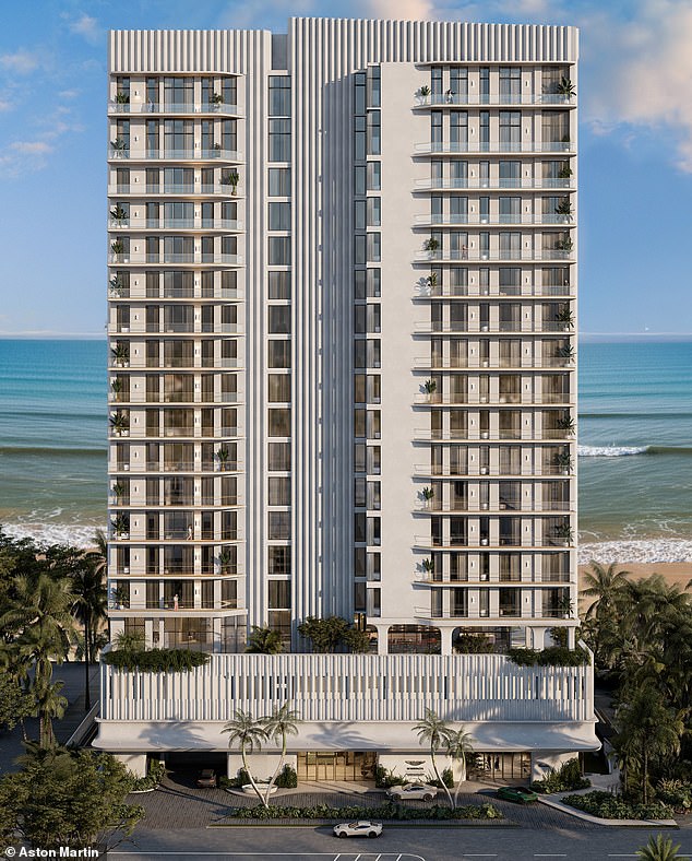 Amenities: An Aston Martin car simulator and a golf simulator will be open to residents