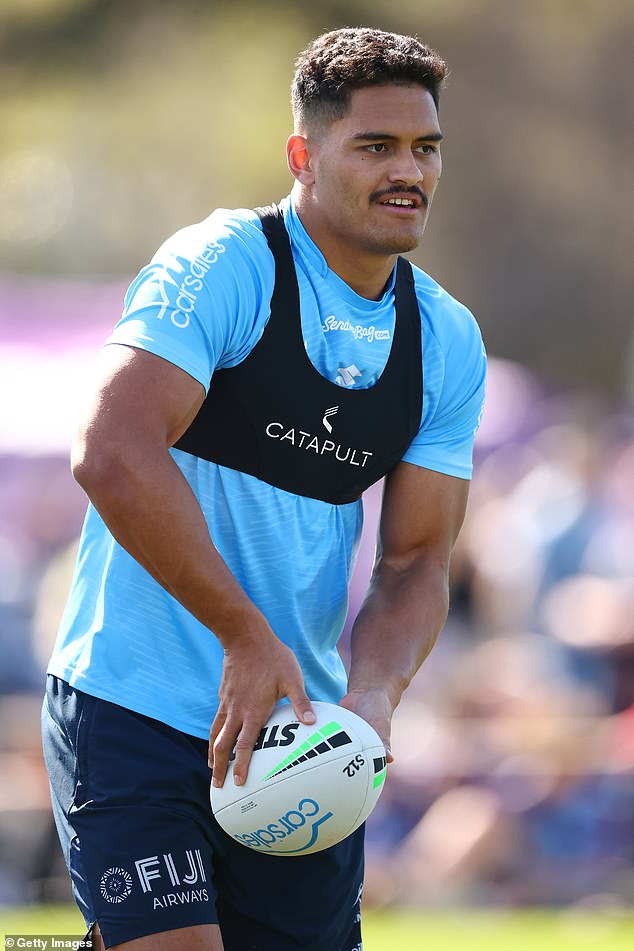 It has been a difficult year for Blore, who missed the NRL Grand Final because of a fractured larynx