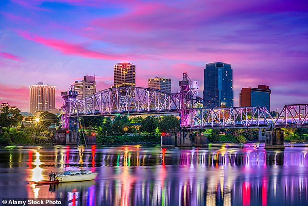 Little Rock, Arkansas, is among the US cities which offers many apartments for less than $1,000 a month