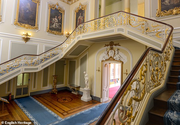 Inside Wrest Park in Bedfordshire, the eerie sound of a ball bouncing in the staircase hall has been heard long after visitors have departed