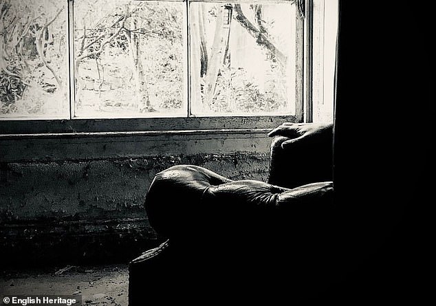 At Belsay Hall in Northumberland reports tell of a spectral hand appearing on an armchair. One member of the Belsay team, inspired by the disembodied hand, recreated the report in a photograph